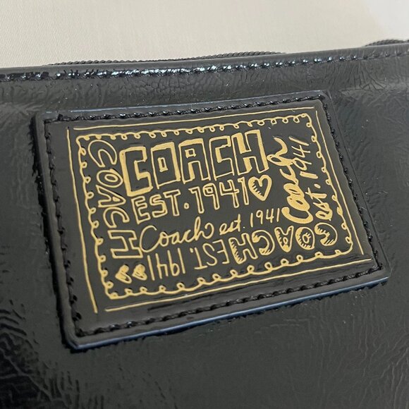 NWT Coach Liquid Gloss Poppy wristlet - Picture 4 of 9